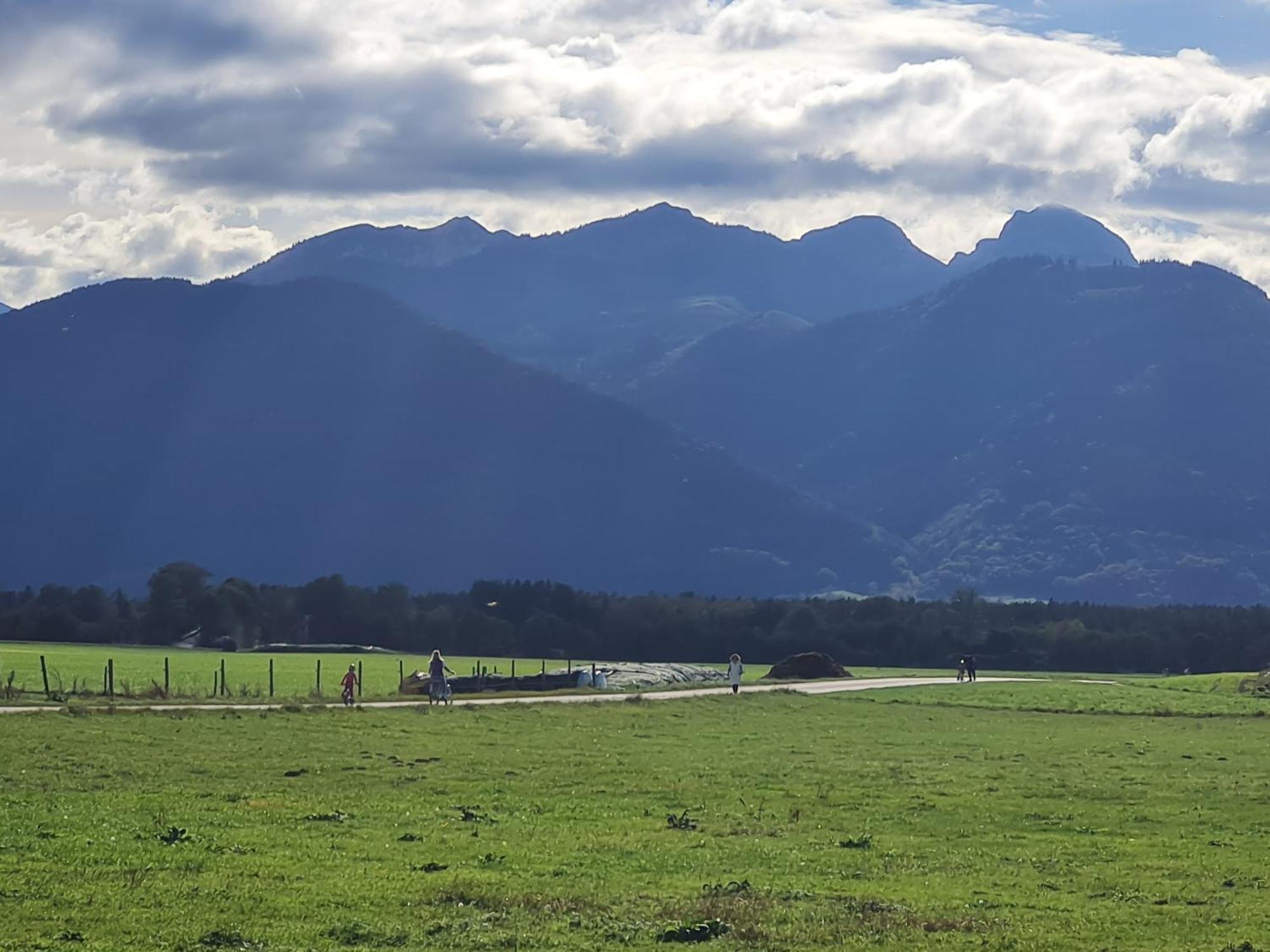 Ferienwohnung Alpenblick Pang Rosenheim Exterior foto